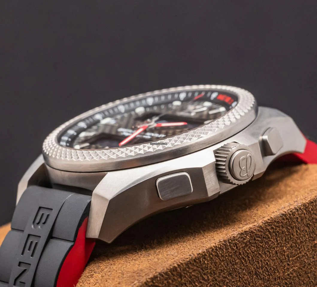 Breitling Bentley Supersports B55 Limited Edition Box Papers Carbon Fiber Dial Flyback UTC 7 Breitling Bentley Supersports B55 Limited Edition Box Papers Carbon Fiber Dial Flyback UTC
