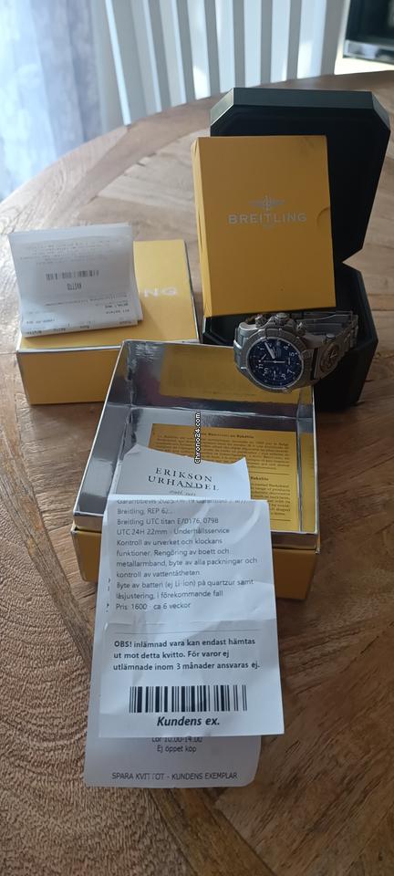 Breitling Avenger Breitling Chrono Avenger Utc Titan.