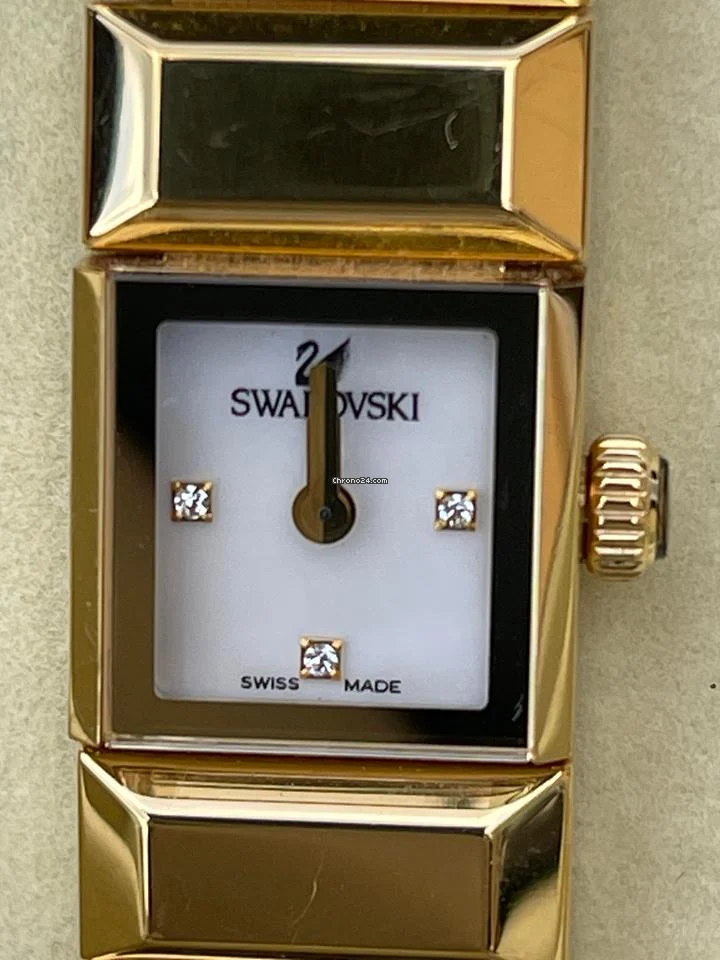 Swarovski Baguette Swiss made acero original Swarovski