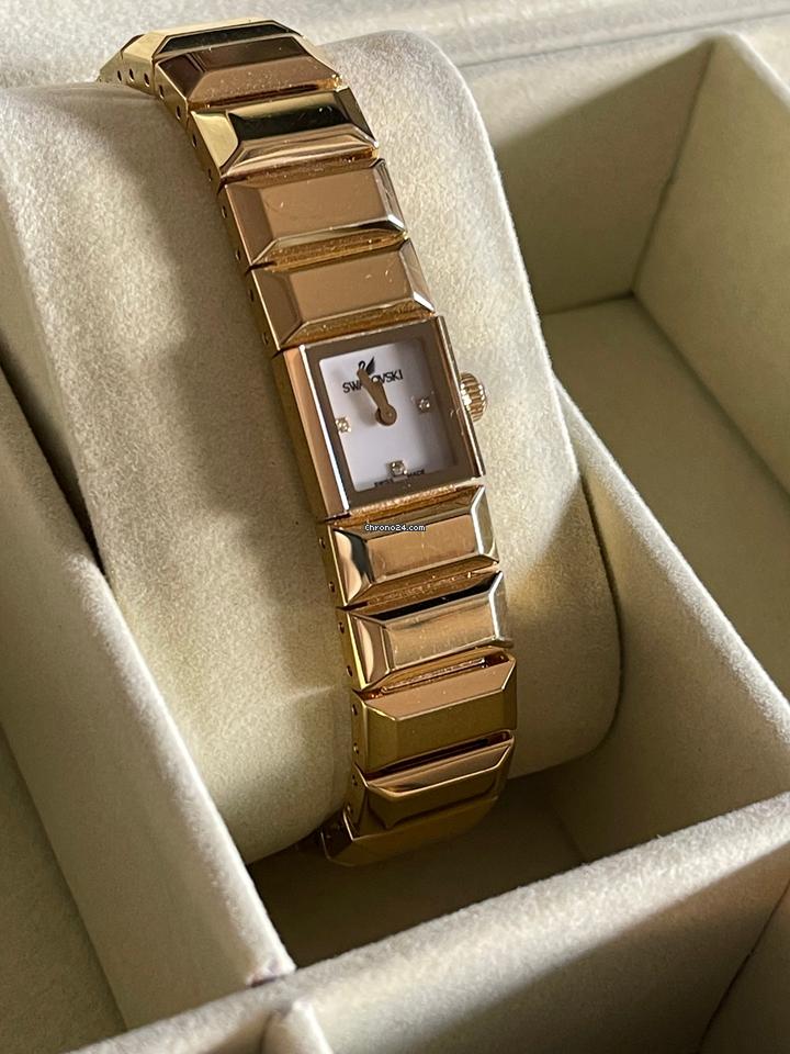 Swarovski Baguette Swiss made acero original Swarovski