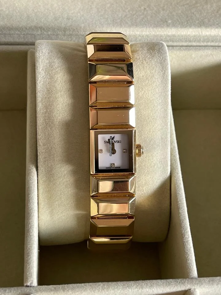 Swarovski Baguette Swiss made acero original Swarovski