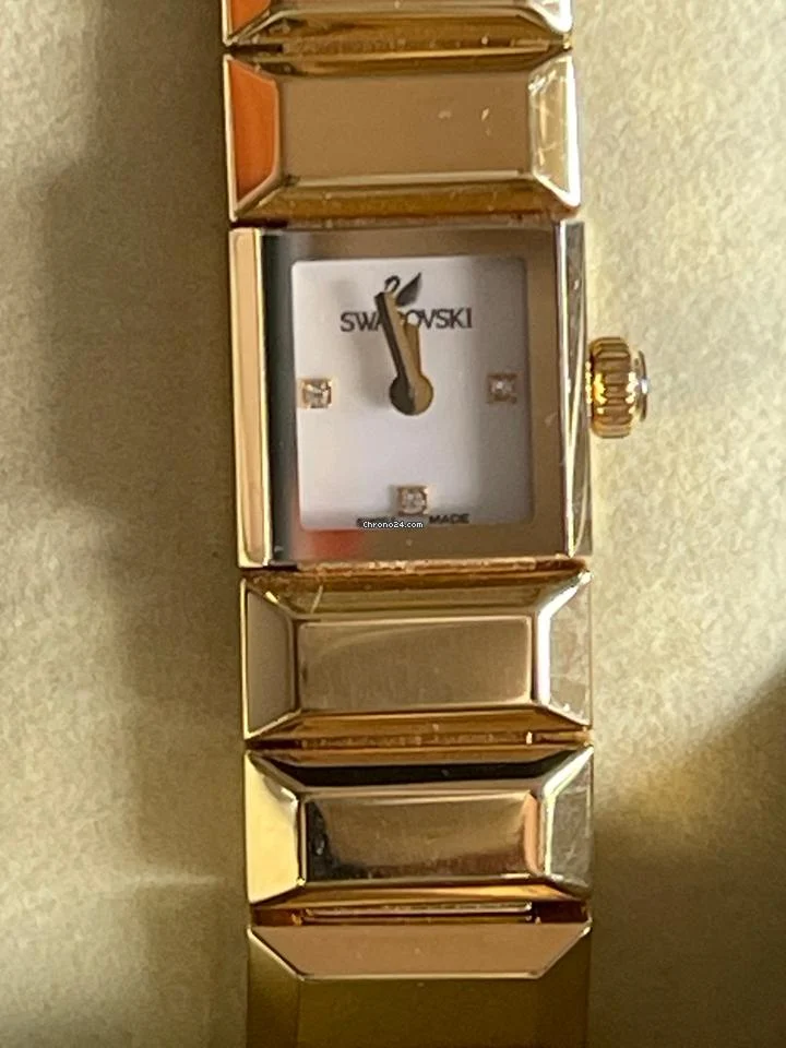Swarovski Baguette Swiss made acero original Swarovski