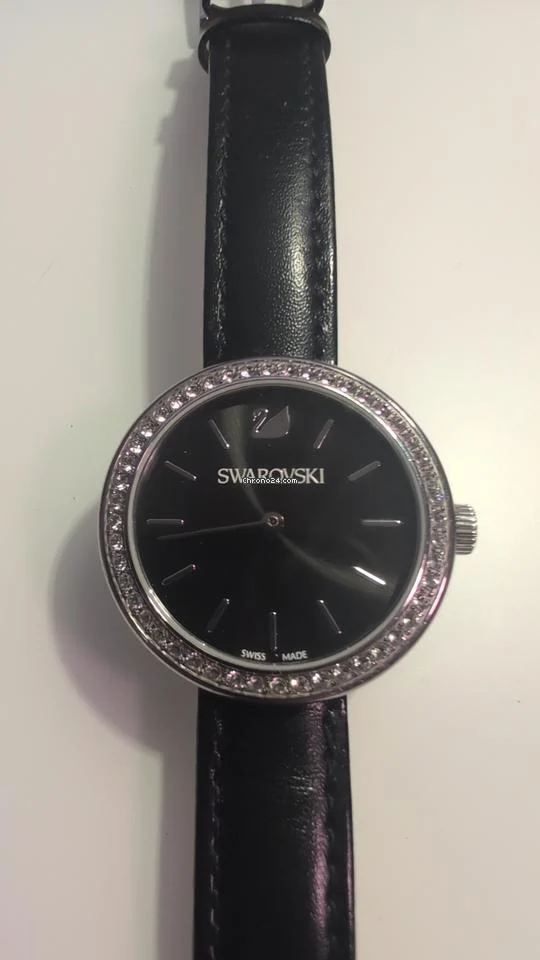 Swarovski Watch Daytime Black good as new