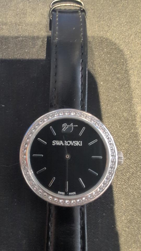 Swarovski Watch Daytime Black good as new 6 Swarovski Watch Daytime Black good as new