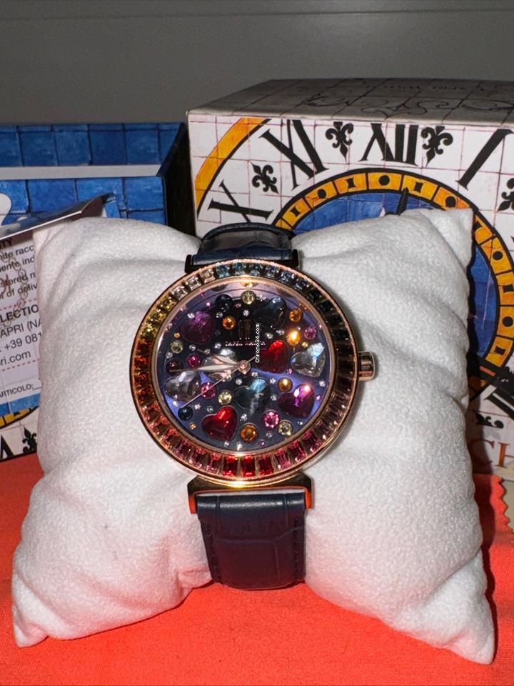 Capri watch 5475 rainbow Capri Watch Rainbow Swarovski Full set like new