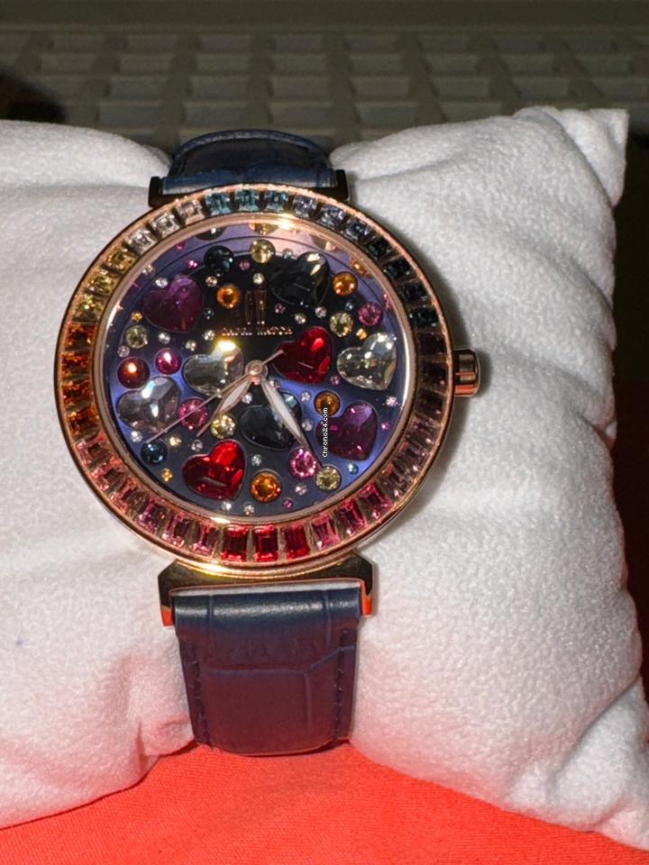 Capri watch 5475 rainbow Capri Watch Rainbow Swarovski Full set like new