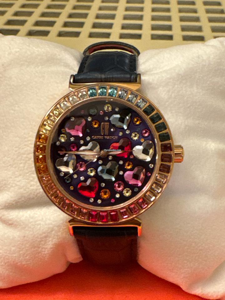 Capri watch 5475 rainbow Capri Watch Rainbow Swarovski Full set like new