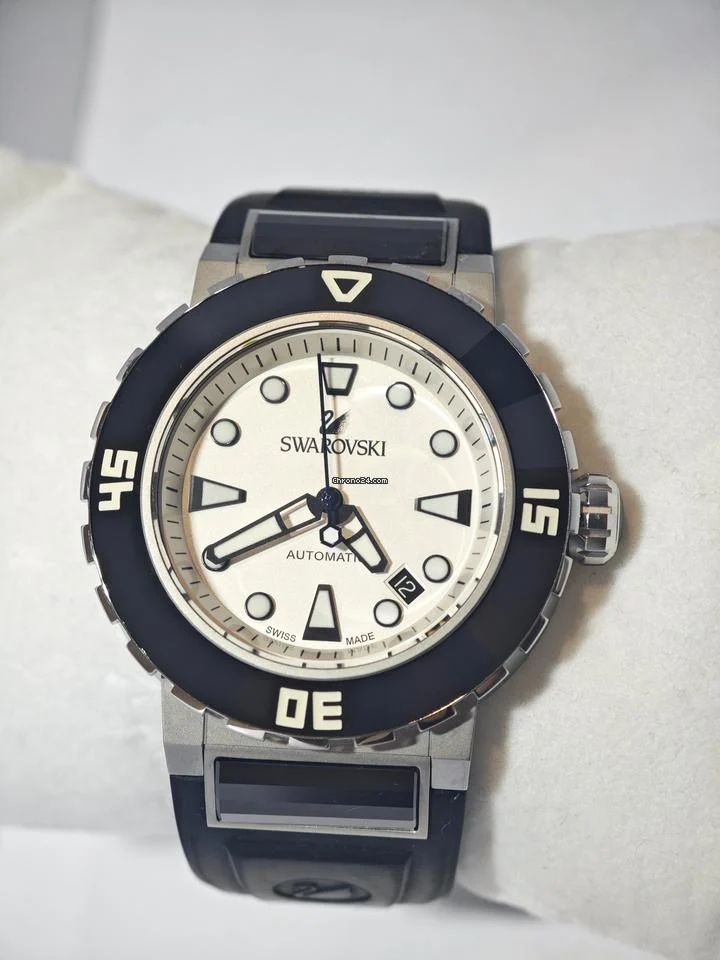 Swarovski Octea Abyssal Swiss Made Diver ETA 2824-2 Automatic DiverCeramic Bezel Sa