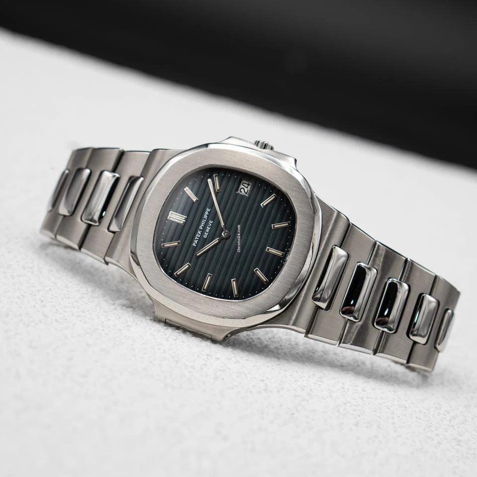 Patek Philippe Nautilus 3700/1A Blue Dial Steel Mens Watch With Archives
