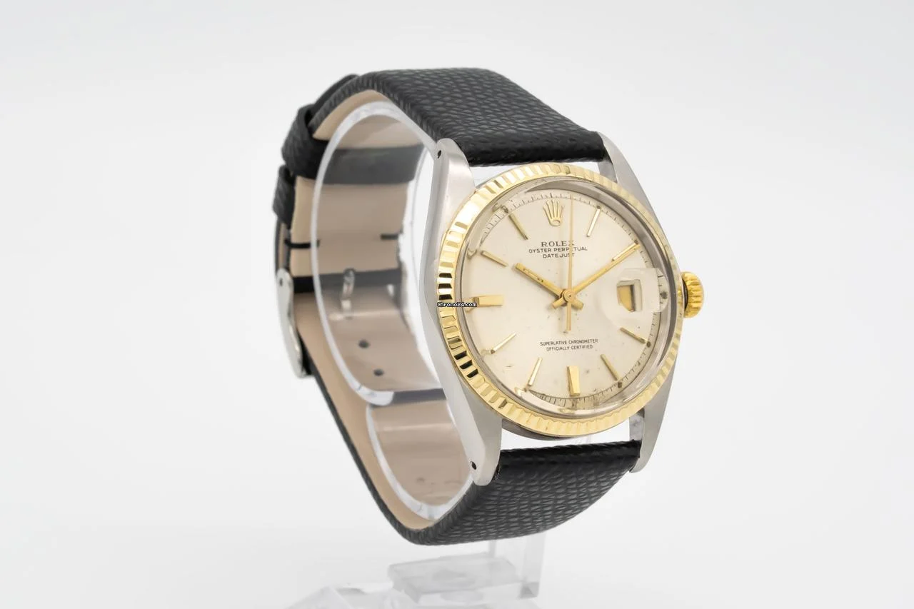 Rolex Datejust 36 1601 Two Tone 18k Gold Automatic 36mm