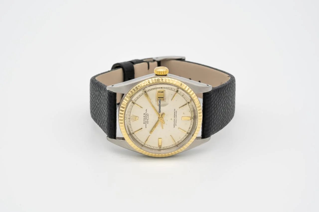 Rolex Datejust 36 1601 Two Tone 18k Gold Automatic 36mm