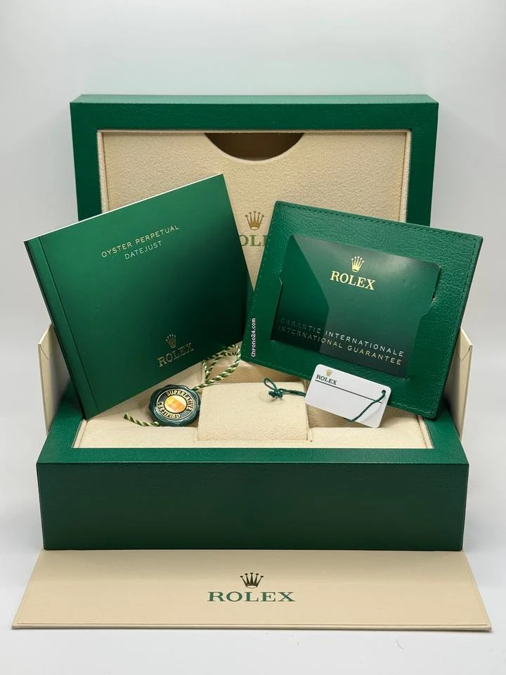 Rolex Datejust 31 NEW 2024 Aubergine Purple Roman Pave 6 Dial Two Tone Rose Gold Fluted Oyster