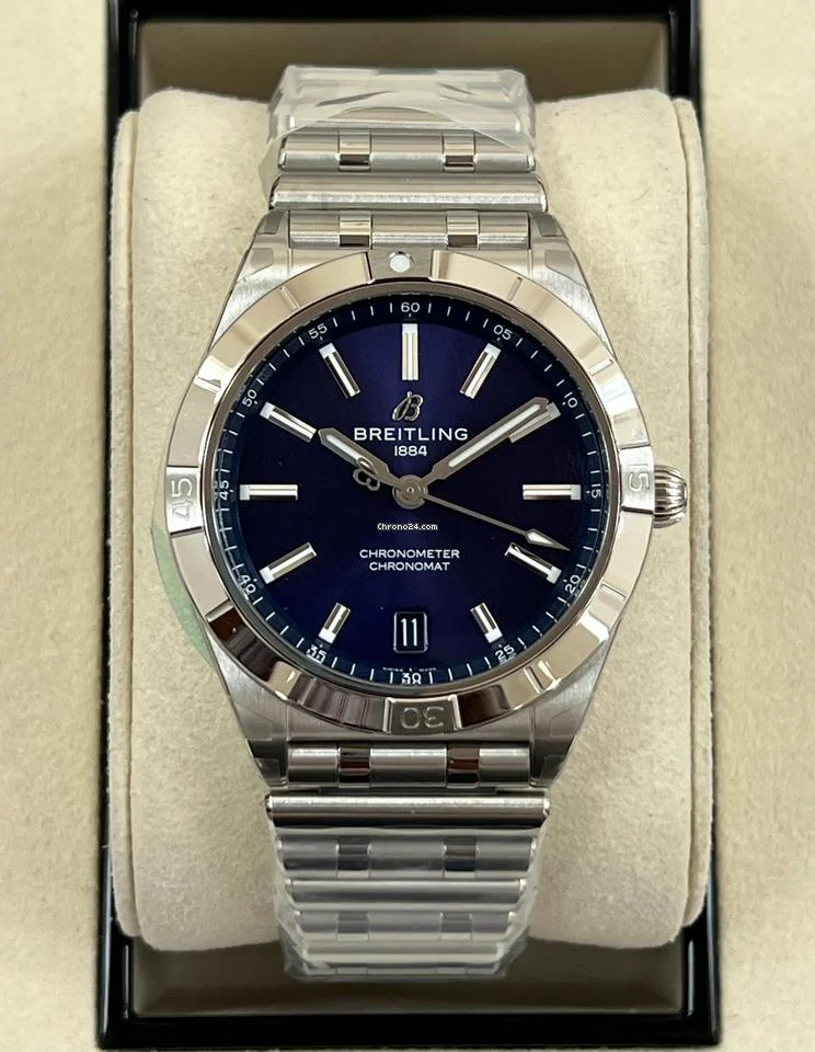 Breitling Chronomat New 2025 36mm Automatic Blue Steel A10380101C1A1 Brand New, Full Set