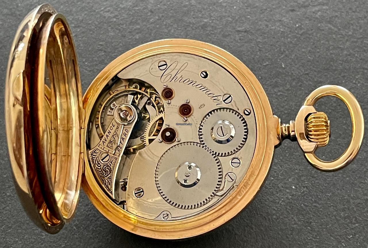 Chronometre Remontairl Chronometre mit Chronometer-Hemmung