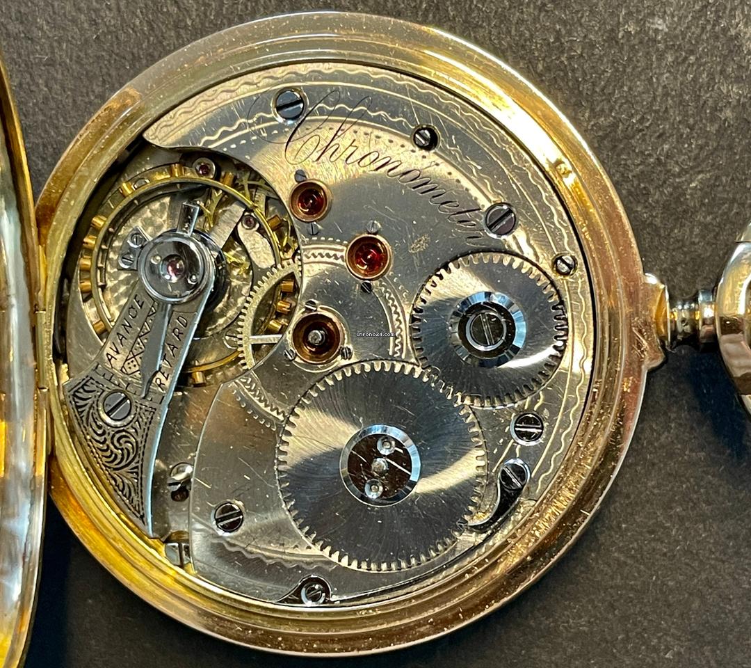 Chronometre Remontairl Chronometre mit Chronometer-Hemmung