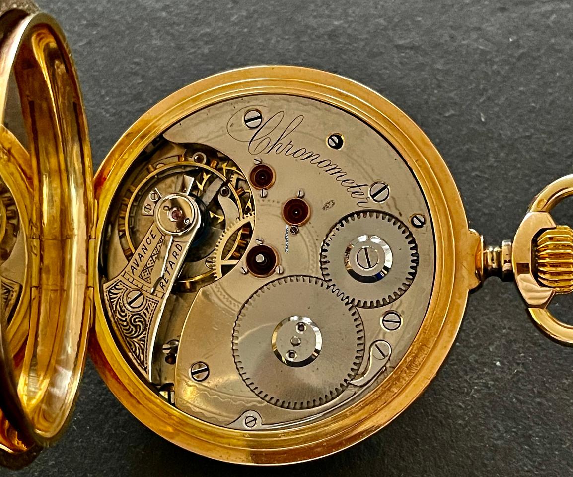 Chronometre Remontairl Chronometre mit Chronometer-Hemmung