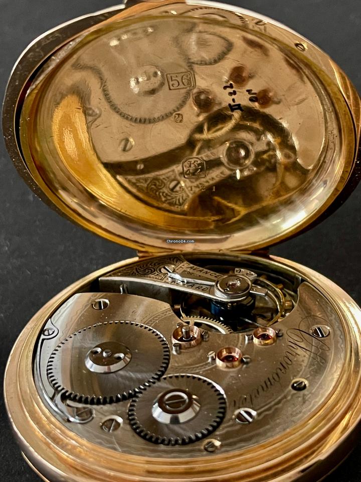 Chronometre Remontairl Chronometre mit Chronometer-Hemmung