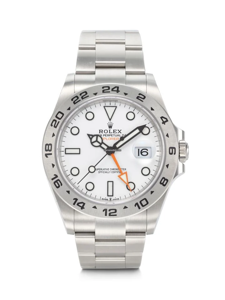 Rolex , STAINLESS STEEL DUAL TIME 'EXPLORER II' WITH DATE, REF. 216570