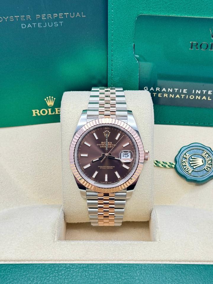Rolex Datejust 41 Chocolate Dial