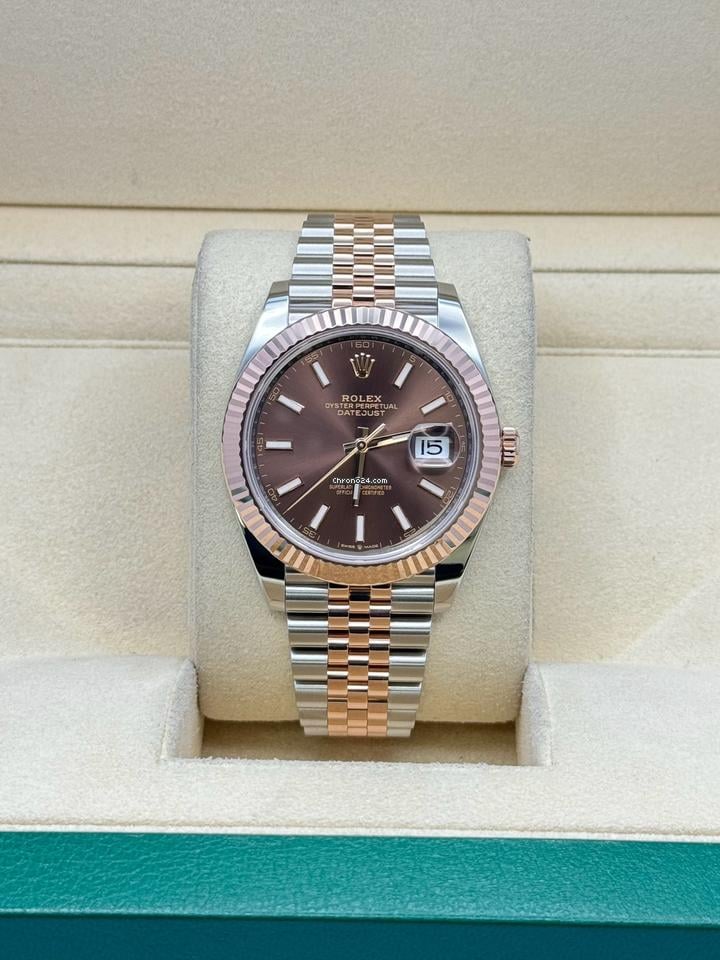 Rolex Datejust 41 Chocolate Dial