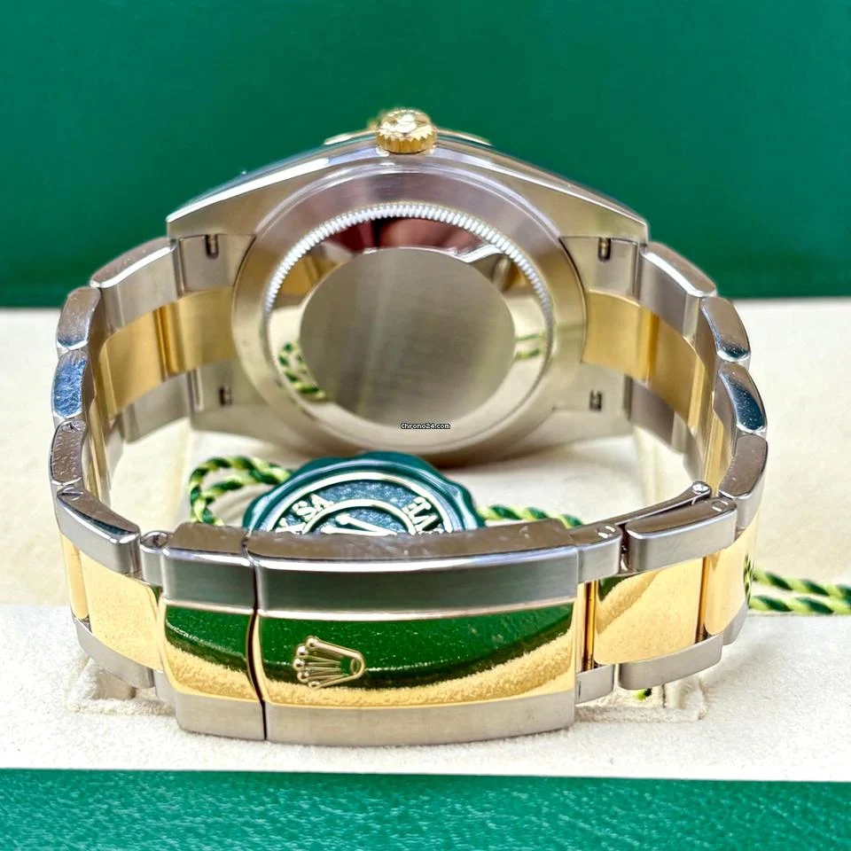Rolex Datejust 41 126333 41MM Wimbledon Dial Two Tone + Box