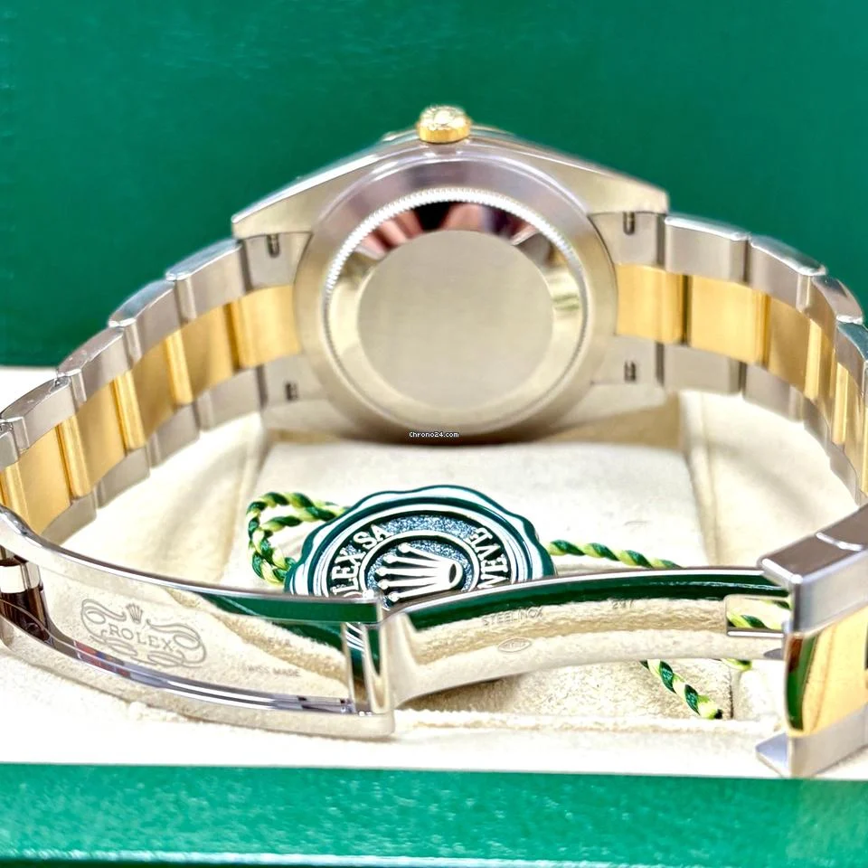 Rolex Datejust 41 126333 41MM Wimbledon Dial Two Tone + Box