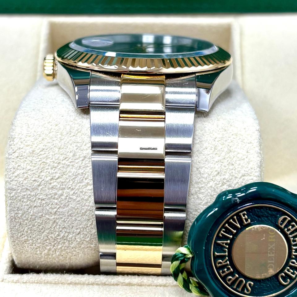 Rolex Datejust 41 126333 41MM Wimbledon Dial Two Tone + Box