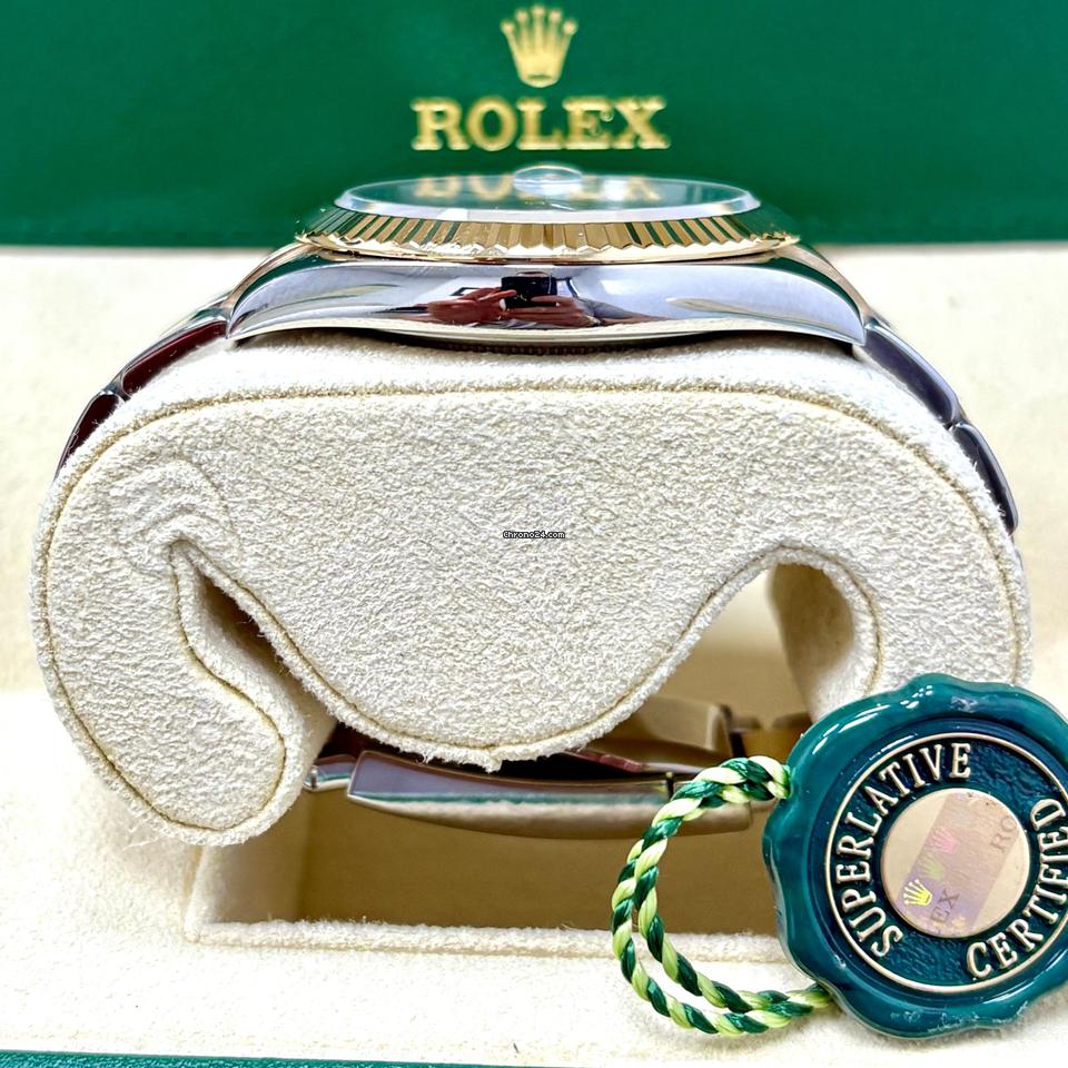 Rolex Datejust 41 126333 41MM Wimbledon Dial Two Tone + Box