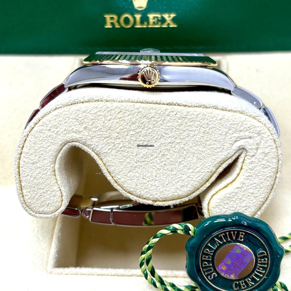Rolex Datejust 41 126333 41MM Wimbledon Dial Two Tone + Box