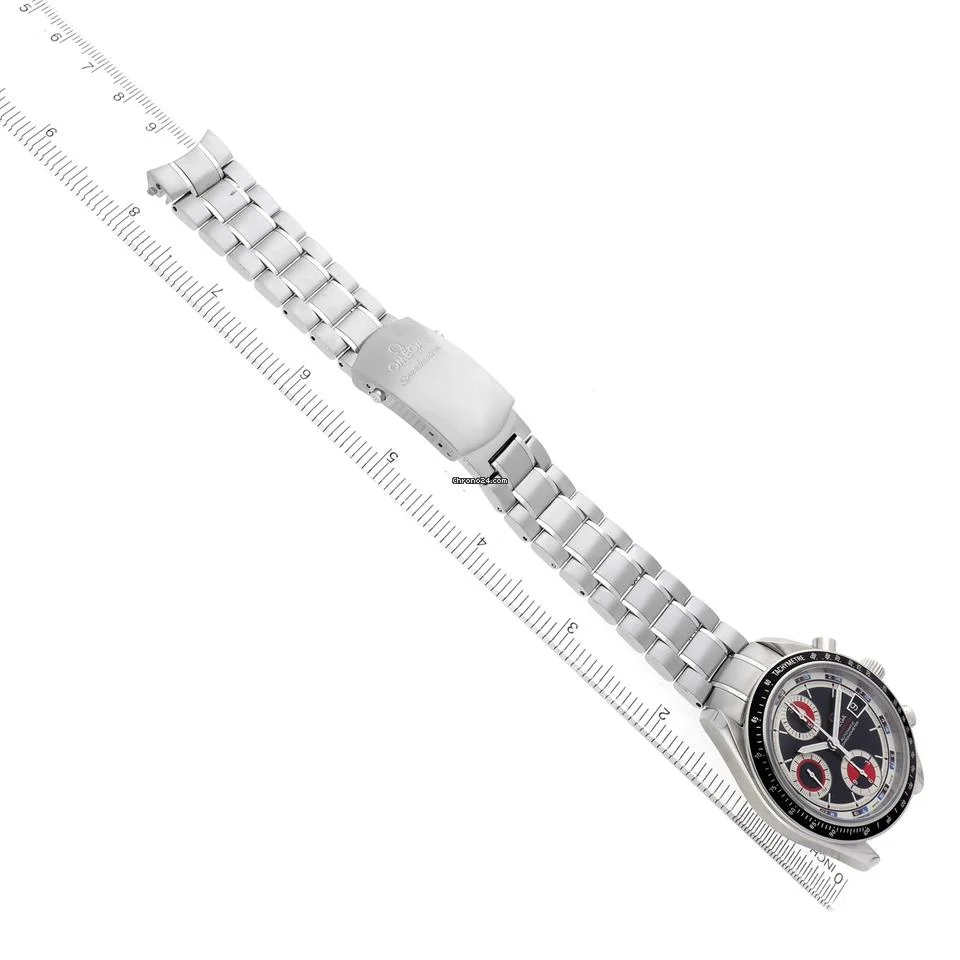 Omega Speedmaster Black Red Casino Dial Steel Mens Watch 3210.52.00