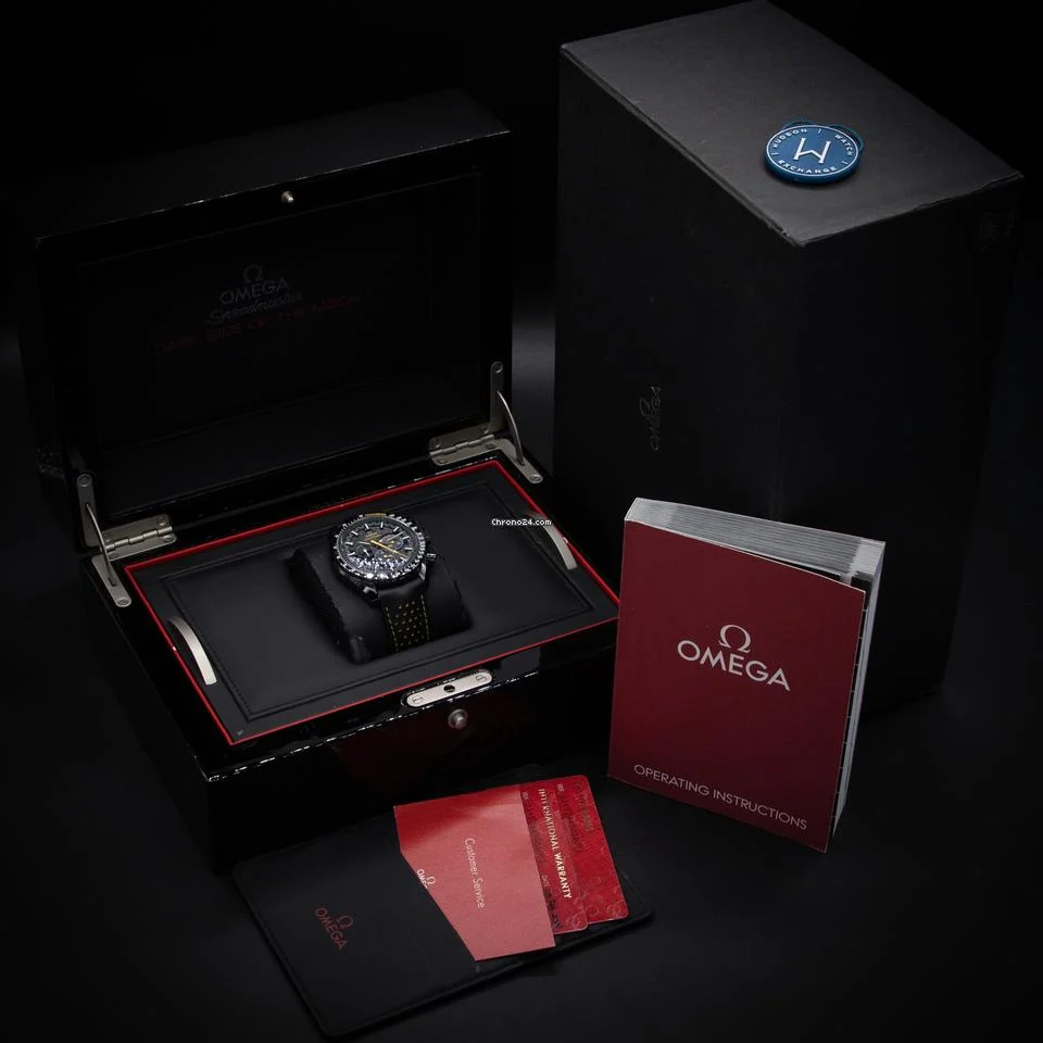 Omega Speedmaster Dark Side Of The Moon READY TO SHIP!