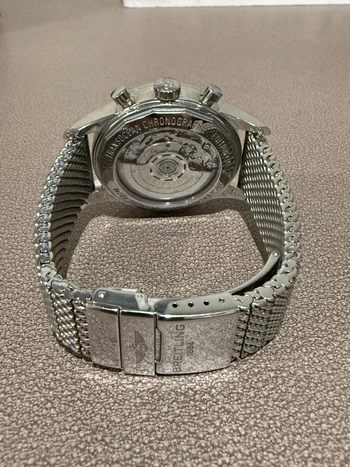 Breitling Transocean Chronograph Gmt Limited Edition Number XXXX/2000 Very Good Condition 7 Breitling Transocean Chronograph Gmt Limited Edition Number XXXX/2000 Very Good Condition