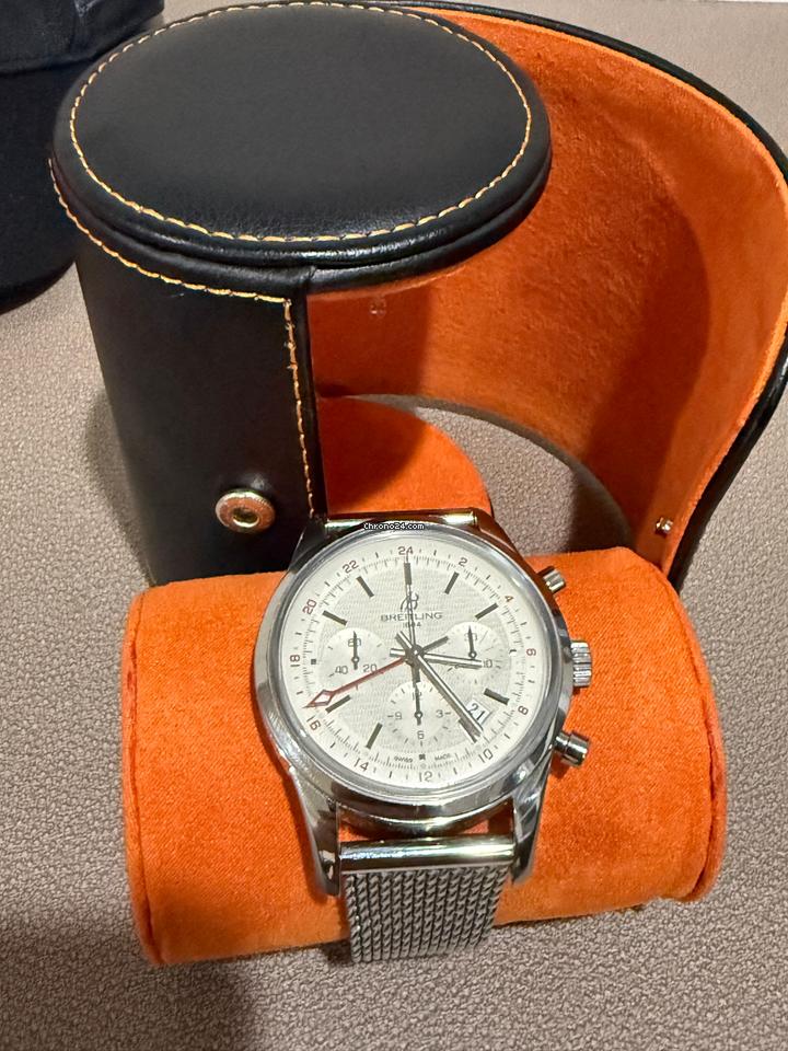 Breitling Transocean Chronograph Gmt Limited Edition Number XXXX/2000 Very Good Condition 8 Breitling Transocean Chronograph Gmt Limited Edition Number XXXX/2000 Very Good Condition