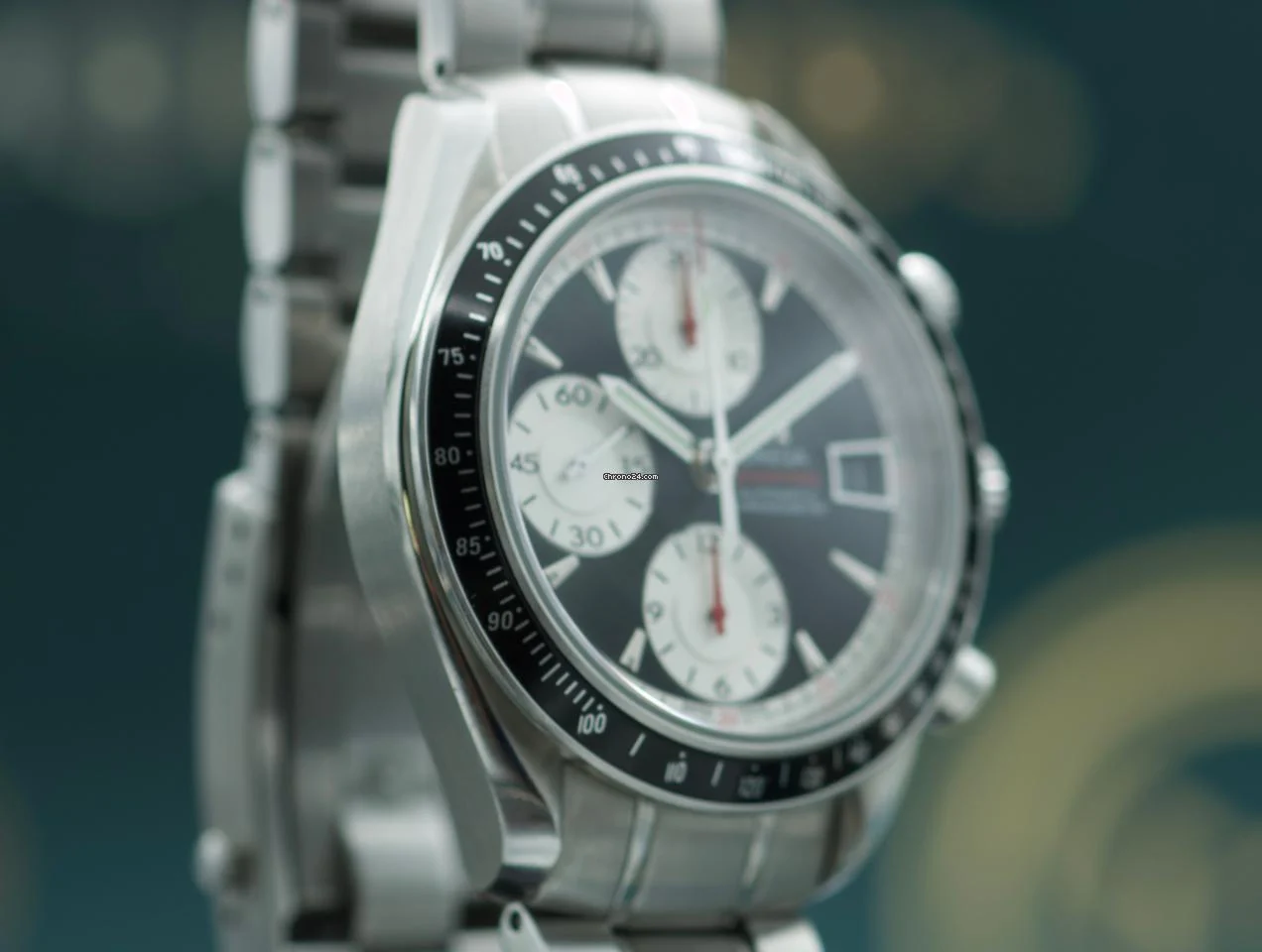 Omega Speedmaster Date Omega Speedmaster Panda 3210.51.00 Inner Outer Boxes Booklet