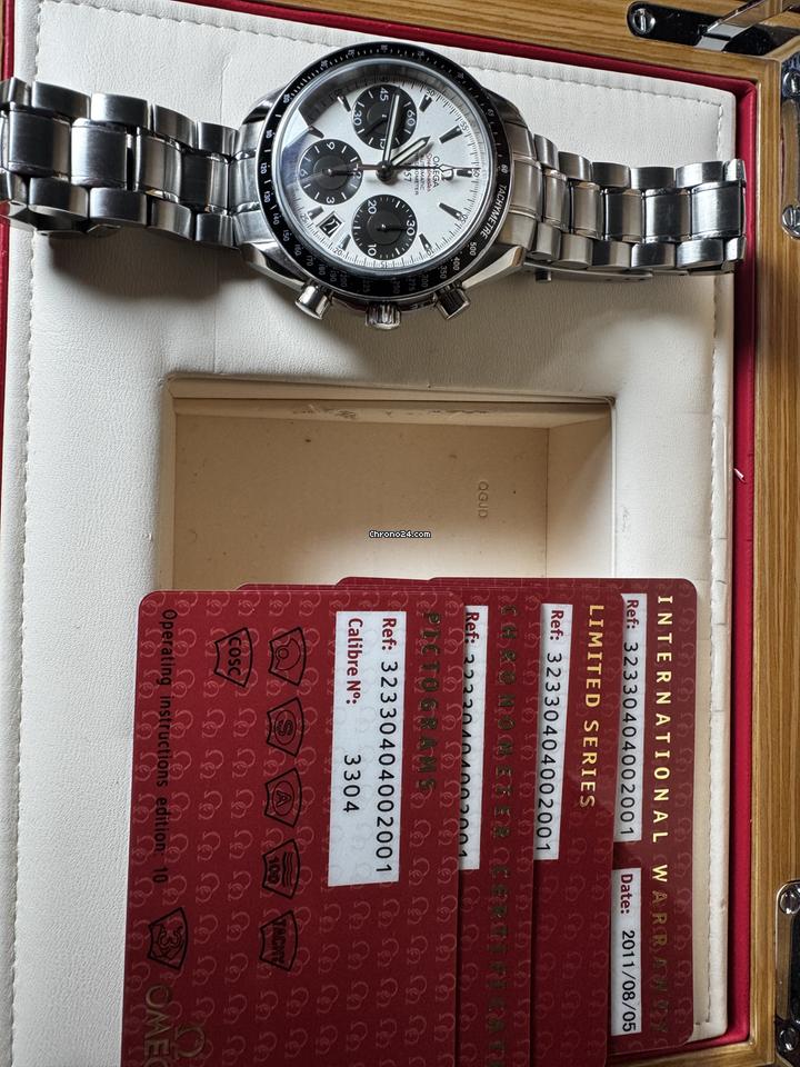 Omega Speedmaster Limited Edition Omega Speedmaster \"Panda\" Full Set