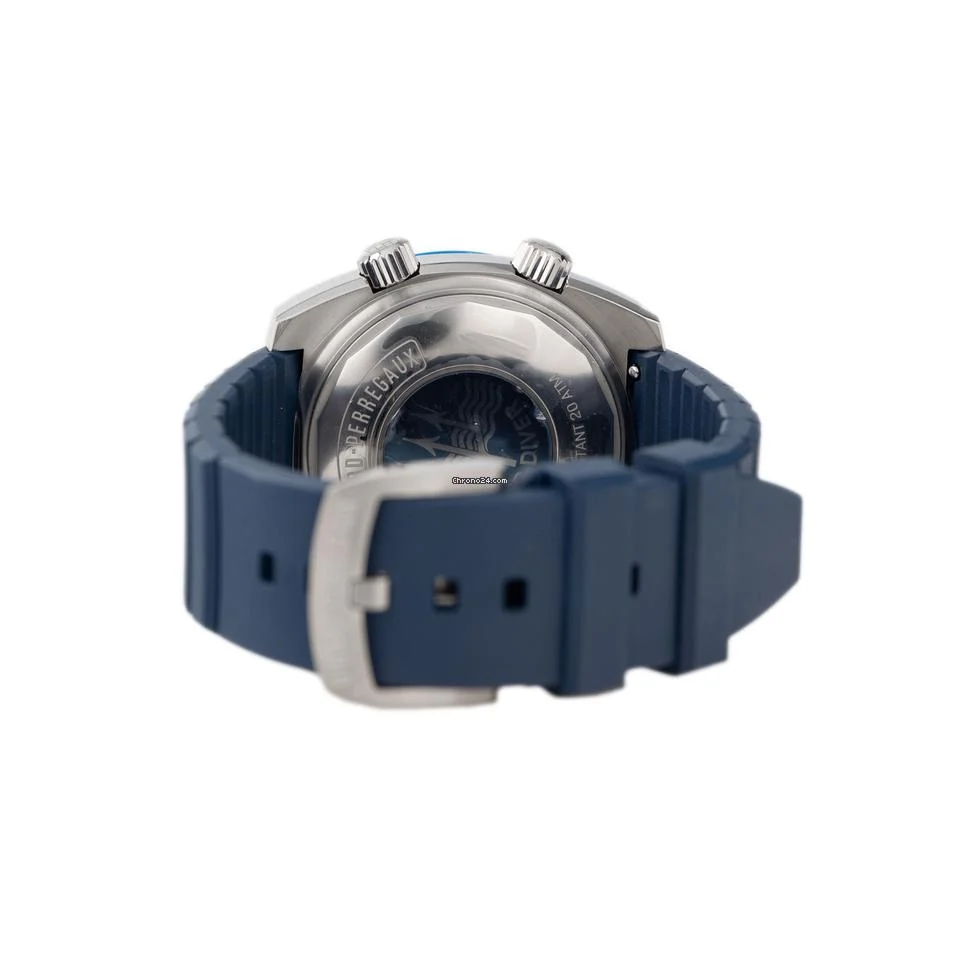 Girard Perregaux Deep Diver Bamford Limited Edition Titanium Orange Dial 40.3mm 39500-21-3266-6CX Full Set
