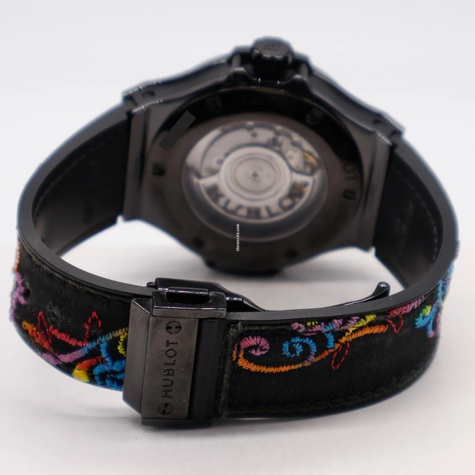 Hublot Big Bang Broderie Sugar Skull 41mm Black Ceramic 343.CS.6599.NR.1213 Automatic 7 Hublot Big Bang Broderie Sugar Skull 41mm Black Ceramic 343.CS.6599.NR.1213 Automatic