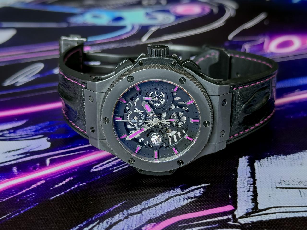 Hublot Big bang Aero Bang 2017 Big Bang Skeleton Dial Crown Of Light Box & Papers