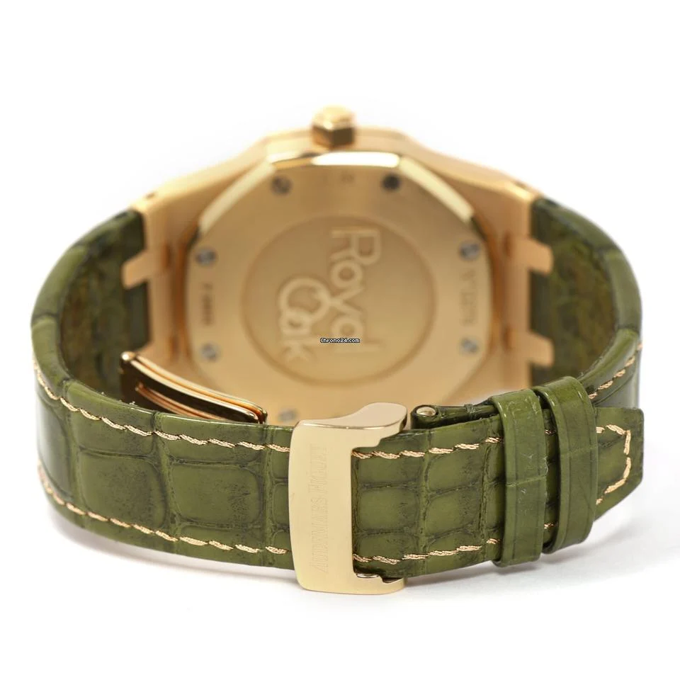 Audemars Piguet Royal Oak Dual Time 26120OR 39MM Black 18K Rose Gold DeployantRoyal Oak