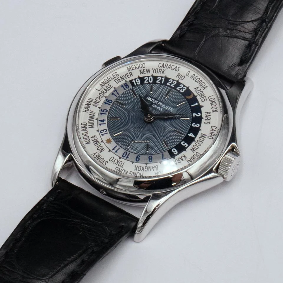 Patek Philippe World Time 5110P Mens Watch