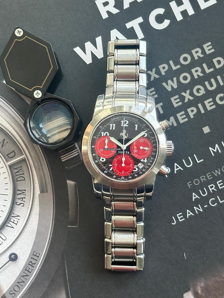 Girard Perregaux Ferrari Rare watch, Full set, 40mm case