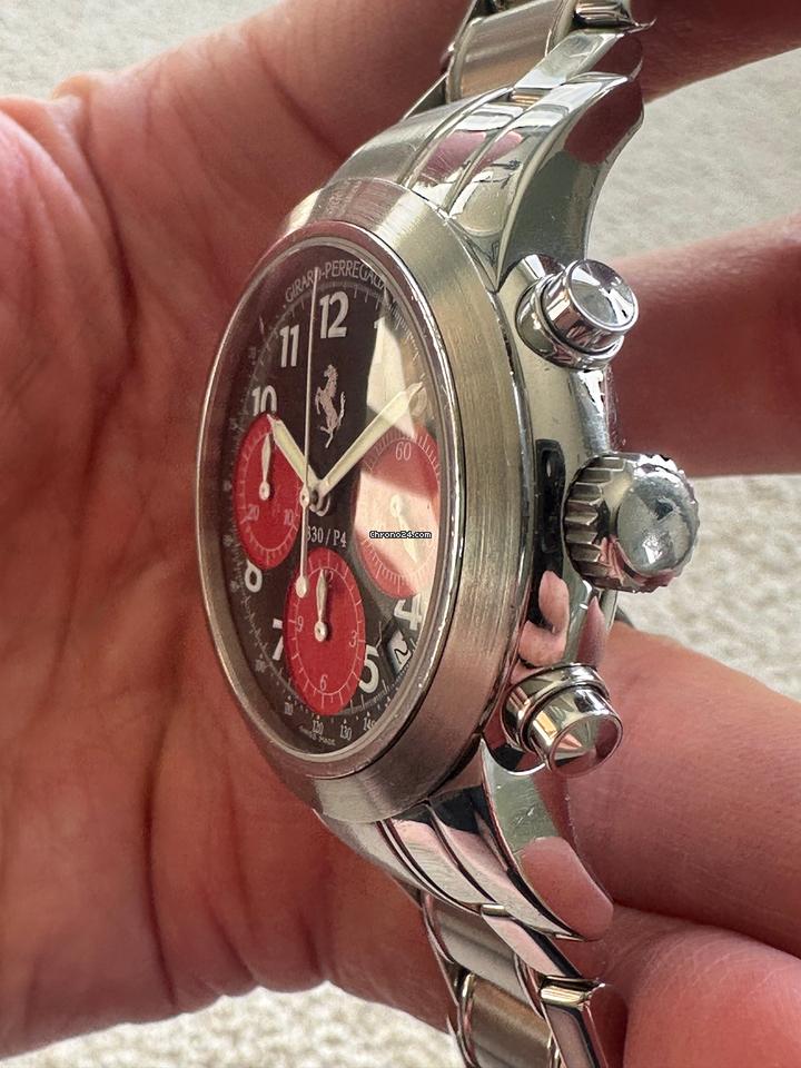 Girard Perregaux Ferrari Rare watch, Full set, 40mm case