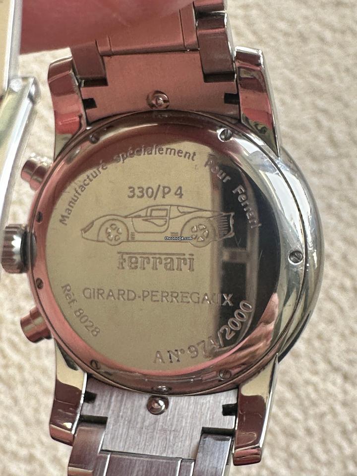 Girard Perregaux Ferrari Rare watch, Full set, 40mm case