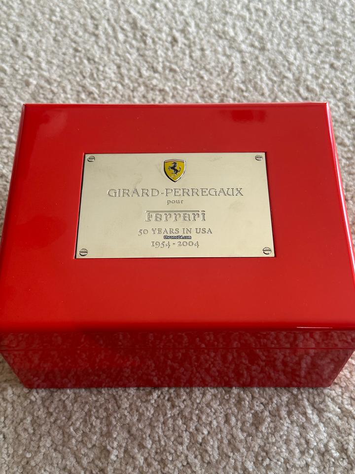 Girard Perregaux Ferrari Rare watch, Full set, 40mm case