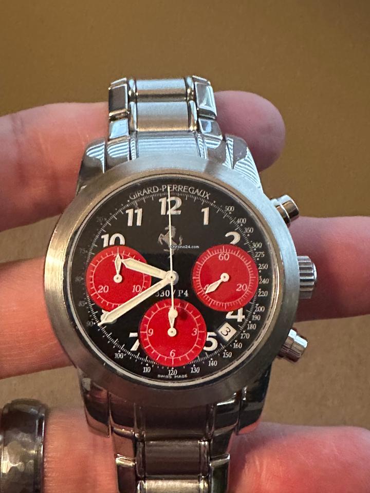 Girard Perregaux Ferrari Rare watch, Full set, 40mm case