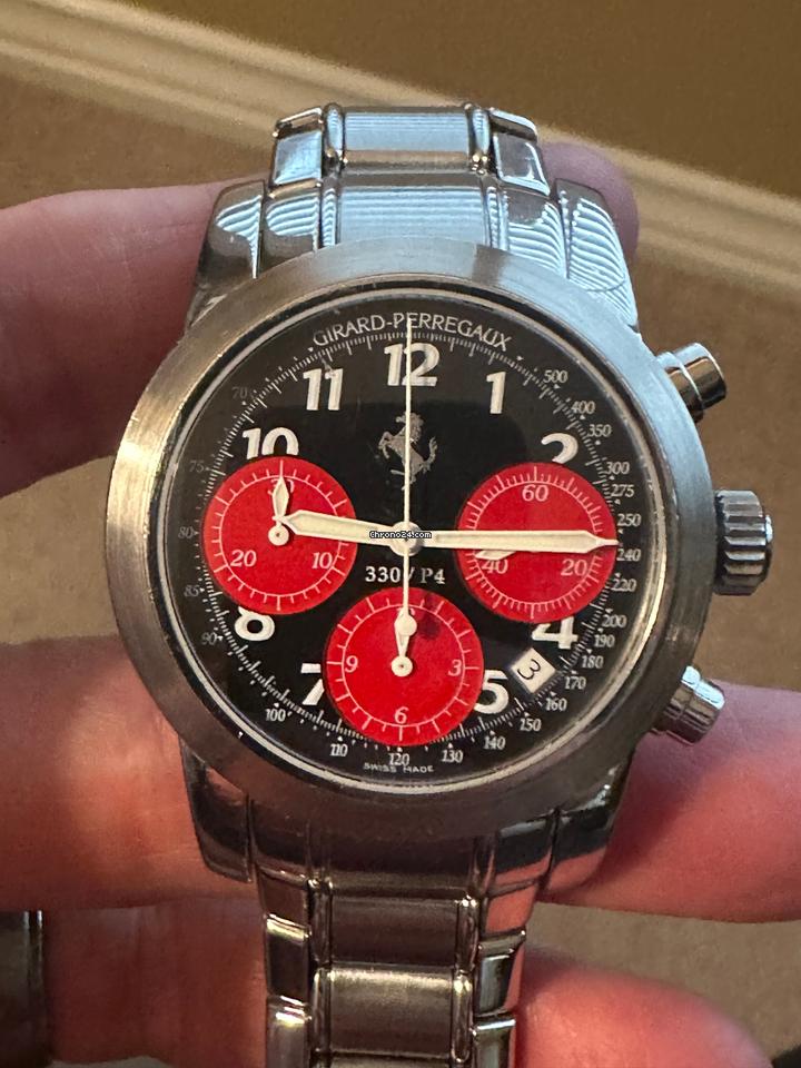 Girard Perregaux Ferrari Rare watch, Full set, 40mm case