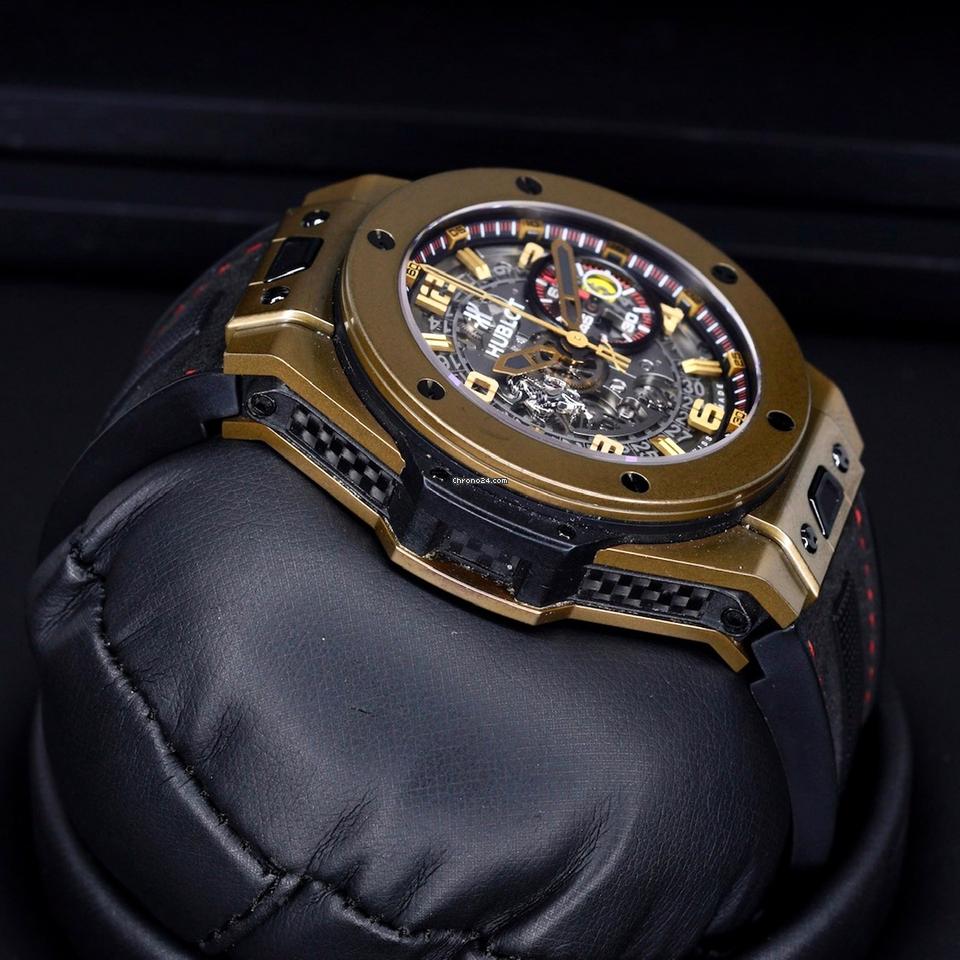 Hublot Big Bang 401.MX.0123.VR “FERRARI” Magic Gold Skeleton Dial 45mm 4 Hublot Big Bang 401.MX.0123.VR “FERRARI” Magic Gold Skeleton Dial 45mm