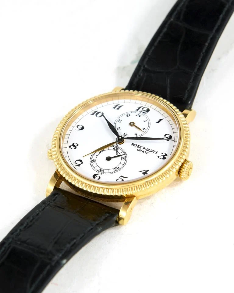 Patek Philippe Calatrava Travel Time 5034J Patek Buckle and Strap