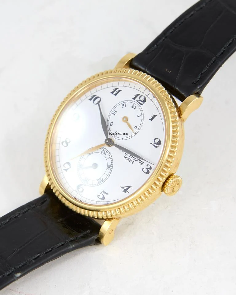 Patek Philippe Calatrava Travel Time 5034J Patek Buckle and Strap