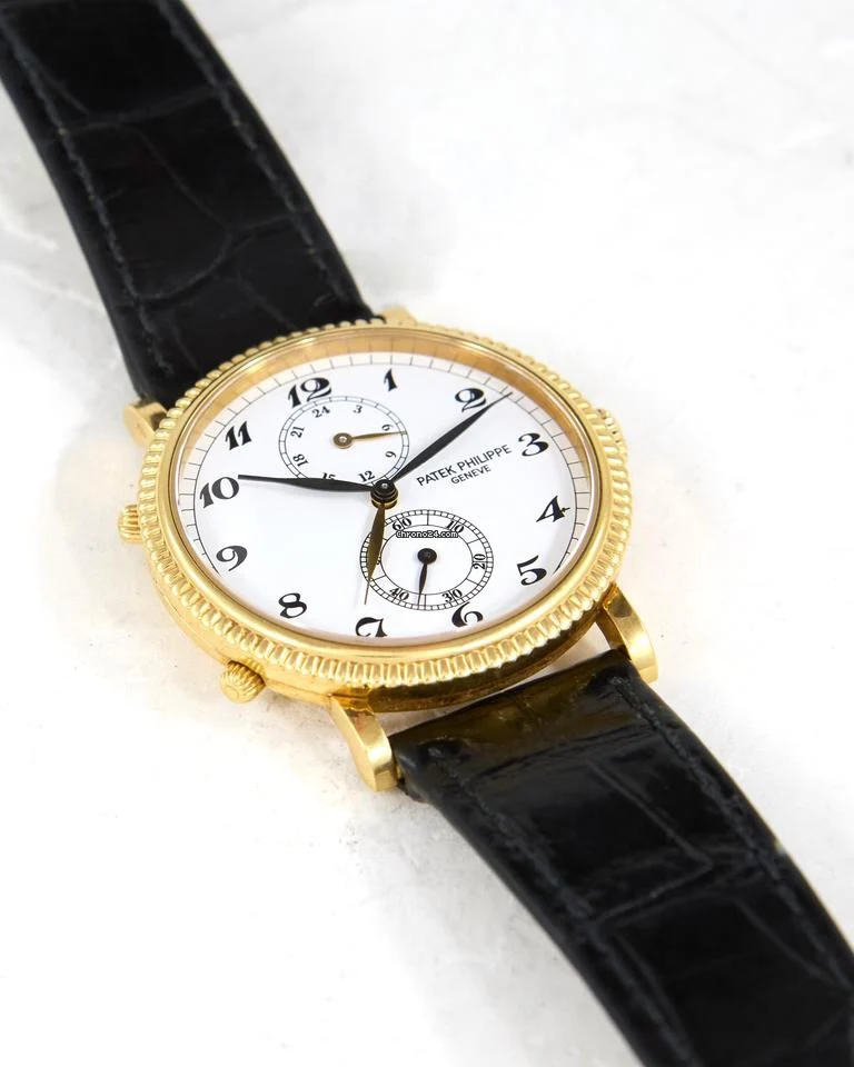 Patek Philippe Calatrava Travel Time 5034J Patek Buckle and Strap